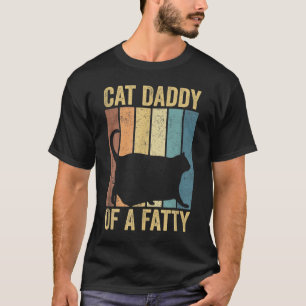 T-shirt Chonk Chat Chat Papa D'Un Vintage Rétro Gros