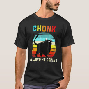T-shirt Chonk Chat Scale Meme Retro Cats Memes