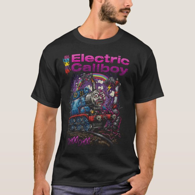 T-shirt Choo Choo électrique (Devant)