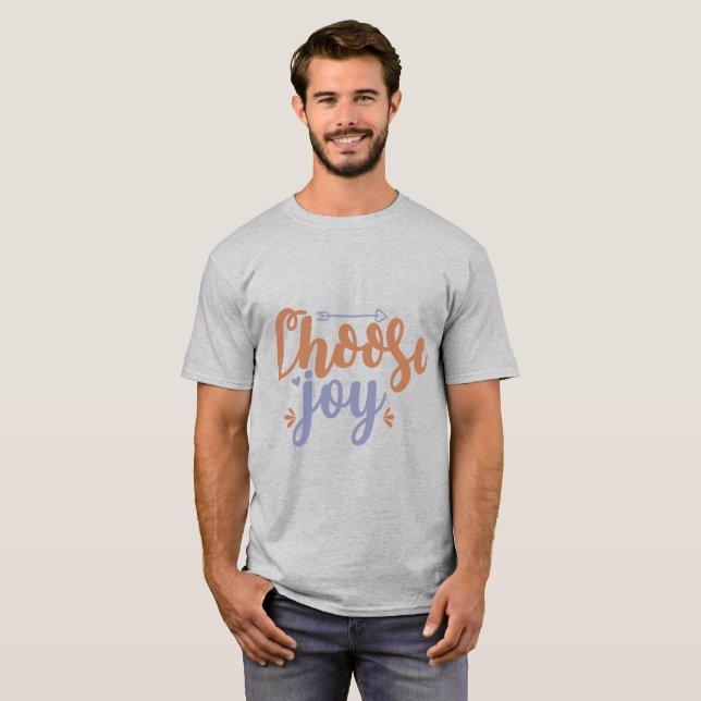 T-shirt Choose Joy (Devant entier)