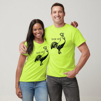 T-shirt Chope ma chemise à col ***** V