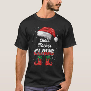 T-shirt Chorale enseignant Père Noël Funny Matching Noël