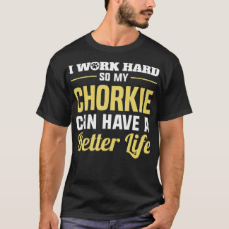 T-shirt Chorkie Funny Chiens Cadeaux