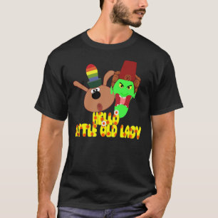 T-shirt Chorlton &amp ; Kettle Witch-&quot ; Hello, Little