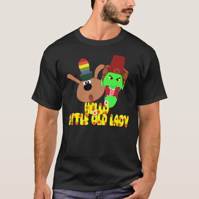 T-shirt Chorlton &amp ; Kettle Witch-&quot ; Hello, Little (Devant)