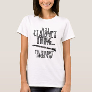 T-shirt Chose de clarinette