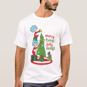 T-shirt Chose Une Chose Deux Merry Things Jolly Things