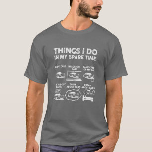 T-shirt Choses que je fais dans mon temps libre Miata MX5