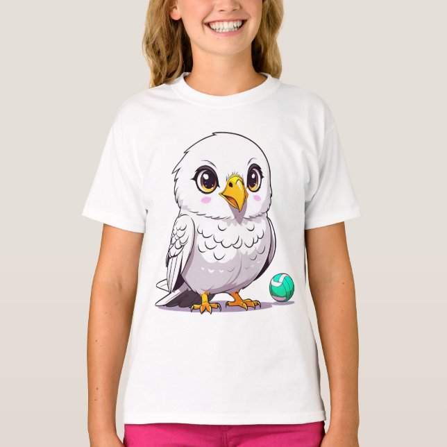 T-shirt Chouette Amour Drôle (Devant)