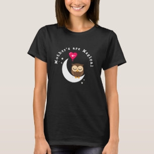 T-shirt Chouette Brown endormie sur la lune Les mères sont