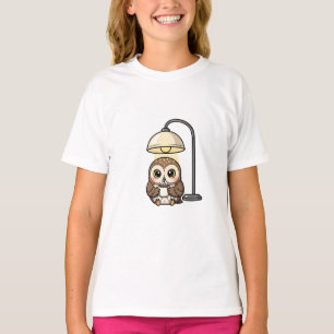 T-shirt Chouette Café Cosy Enfants