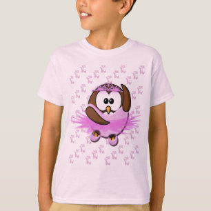 T-shirt Chouette de Ballerina - parties scintillant