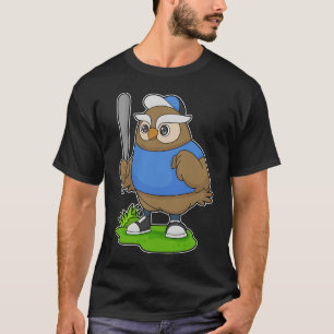 T-shirt Chouette de baseball