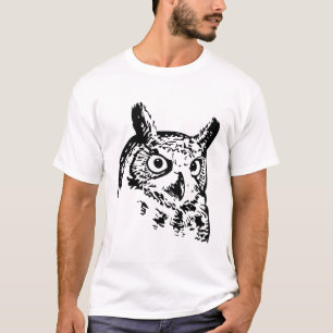 T-shirt chouette de grange, chouette mignonne, chouette ma