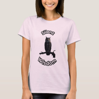 T-shirt Chouette de la forêt nocturne – Illustration réali