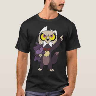 T-shirt Chouette House King Et Lapin Plush