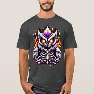 T-shirt Chouette magique d'Halloween de la Maison de la Ch