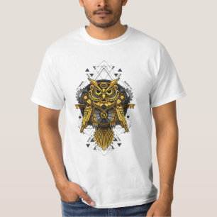 T-shirt Chouette mécanique à vapeur