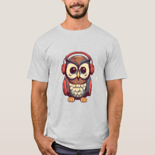T-shirt Chouette musicale