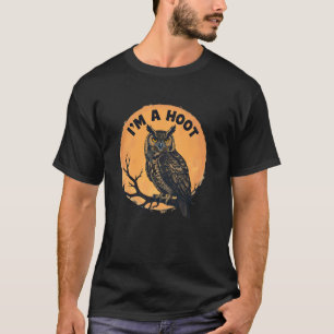 T-shirt Chouette sage je suis un hululement