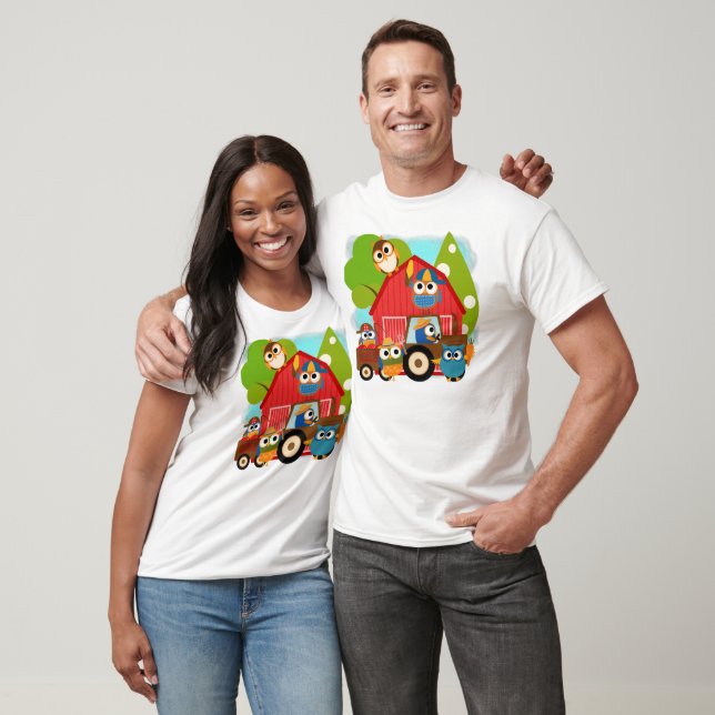 T-shirt Chouettes (Unisexe)