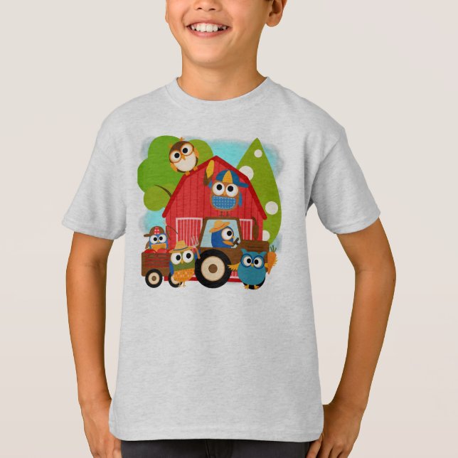 T-shirt Chouettes (Devant)