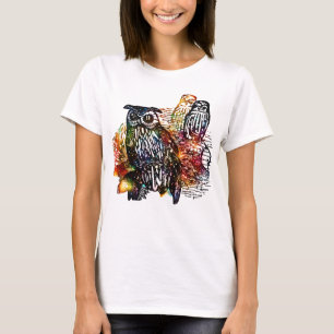 T-shirt Chouettes cosmiques