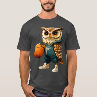 T-shirt Chouettes de basket