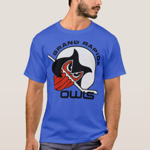T-shirt Chouettes de Grand Rapids Défaut Hockey IHL
