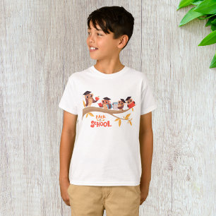 T-shirt Chouettes mignonnes Retour à l'école