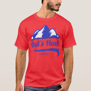 T-shirt Chouettes Tête ski Québec