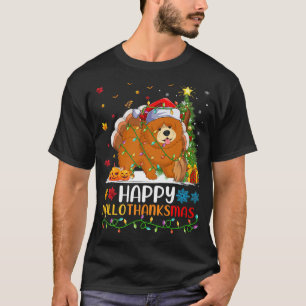 T-shirt Chow Chow Amoureux des chiens Funny Happy Chow Cho