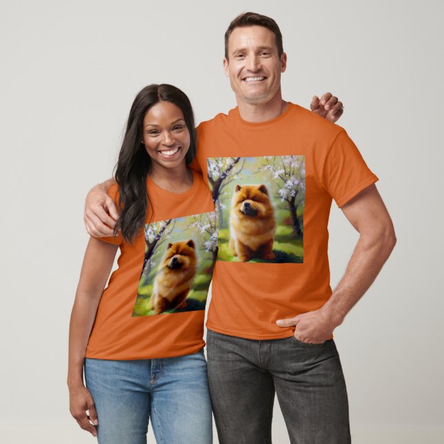 T-shirt Chow Chow Chien (Unisexe)