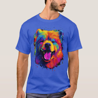T-shirt Chow Chow Smiling