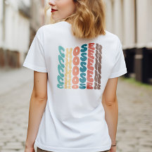 T-shirt chrétien coloré choisi