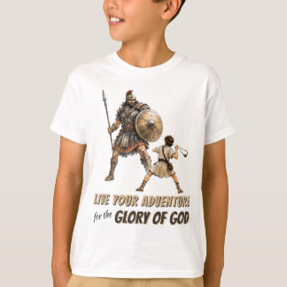 T-shirt chrétien David & Goliath pour garçons