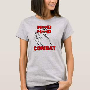T-shirt chrétien de combat corps à corps