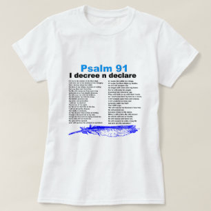 T-shirt chrétien Psalm 91