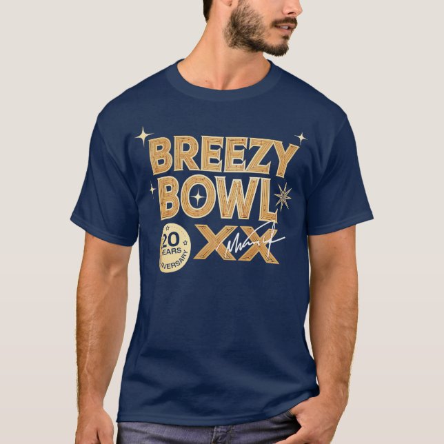 T-shirt Chris Breezy XX 2025 (Devant)