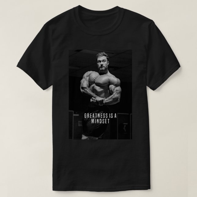 T-SHIRT CHRIS BUMSTEAD - CBUM MOTIVATIONAL QUOTE  (Design devant)