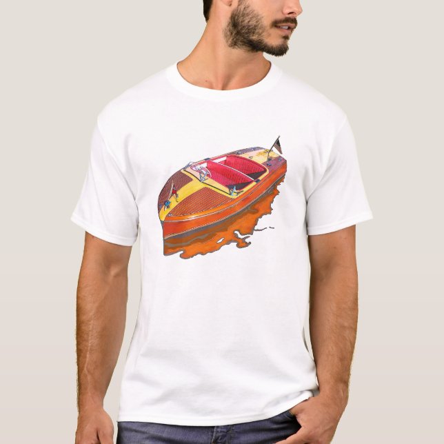 T-shirt Chris Craft Riviera (Devant)