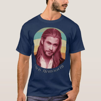 T-shirt Chris Hemsworth acteur hollywoodien