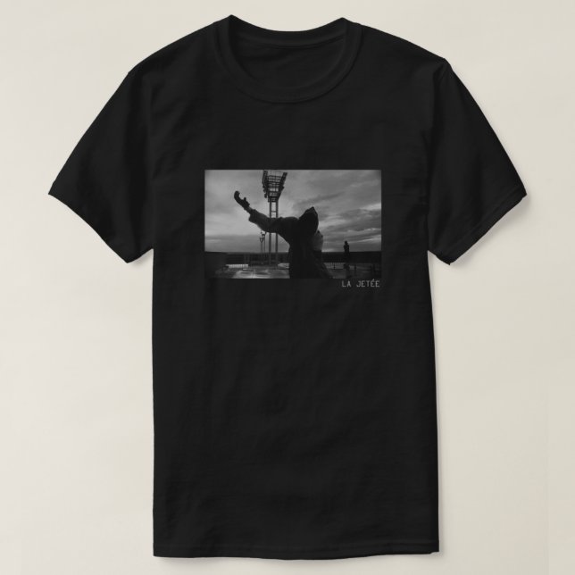 T-shirt Chris Marker La Jetee 1 (Design devant)
