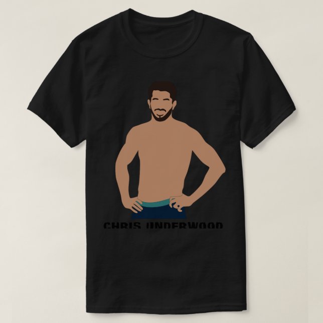 T-shirt Chris Underwood (Design devant)