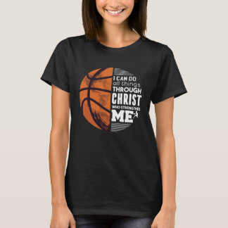 T-shirt Christ basket-ball Christ