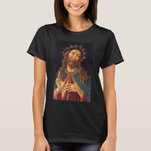 T-shirt Christ couronné d'épines par Sandro Botticelli