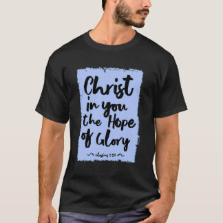 T-shirt Christ En Vous L'Espoir De Gloire Col 127