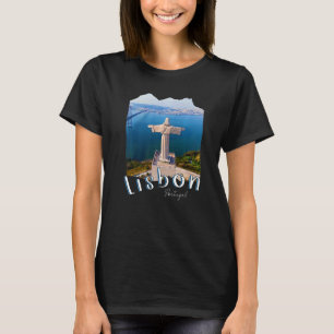 T-shirt Christ le Roi (Almada) Jésus Statue Lisbonne Premi