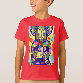 T-shirt Christ Plus grand
