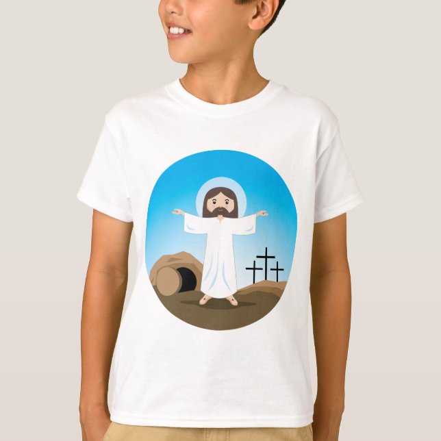 T-shirt Christ ressuscité (Devant)